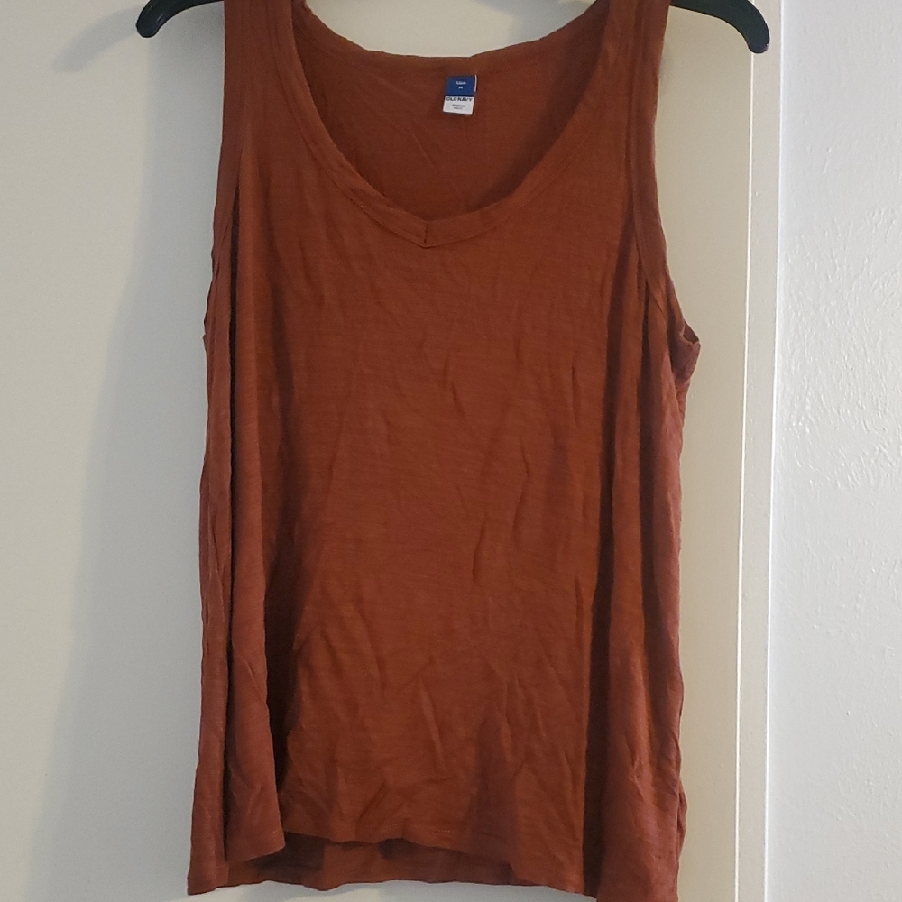 Old Navy Brown Sleeveless Tank Top